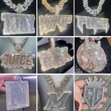 Custom Moissanite Letter & Pendant Charms