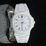 Luxury Moissanite Iced-Out Watch – Retta Exclusive