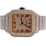 Luxury Bust Down Watch – Moissanite Edition