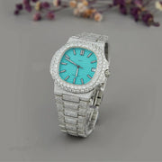 Luxury Moissanite Iced-Out Watch – Retta Exclusive