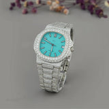 Luxury Moissanite Iced-Out Watch – Retta Exclusive