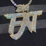Custom Moissanite Letter & Pendant Charms