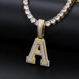 Custom Moissanite Letter Pendants – Designed Just for You