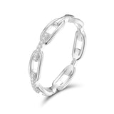 VVS Moissanite Cluster Ring – 925 Sterling Silver | Sizes 7–12
