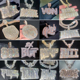 Custom Moissanite Letter & Pendant Charms
